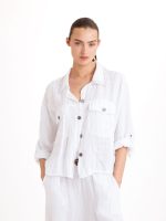 LINO OVER SHIRT | לבן