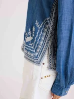 ⁦EMBROIDERED BLOUSE⁩ – תמונה ⁦3⁩