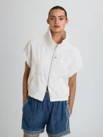 LINEN ART TOP | לבן