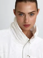 ⁦LINEN ART TOP | לבן⁩ – תמונה ⁦5⁩