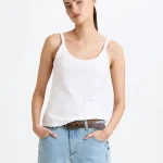 SABBA STRAP TOP | לבן
