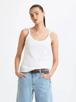 SABBA STRAP TOP | לבן