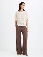 FLOW PANTS | חום