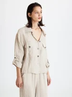 LINO OVER SHIRT | בז׳