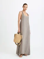 ⁦LINO DRESS | אפור⁩ – תמונה ⁦6⁩