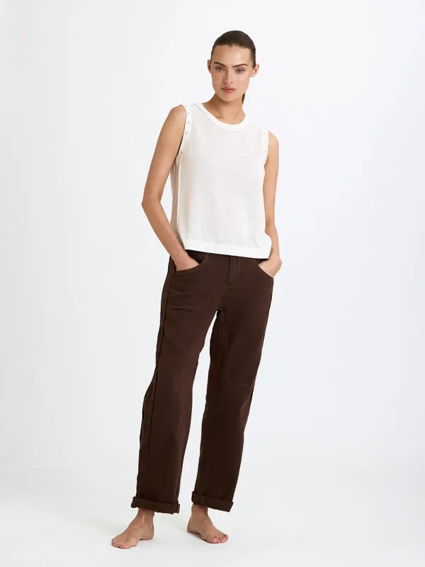 NOA'S BRUNO JEANS | חום