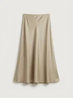 ⁦SATIN SKIRT | בז׳⁩ – תמונה ⁦2⁩