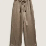 SATIN PANTS | מוקה