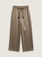 SATIN PANTS | מוקה