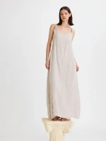 LINO DRESS | בז׳