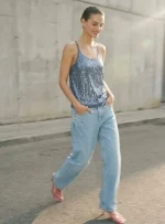 ⁦GLAM TOP | תכלת⁩ – תמונה ⁦2⁩