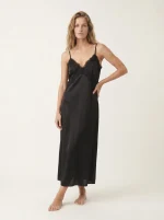 LACE DRESS | שחור