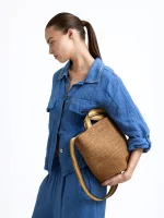 ⁦AMALFI BAG M | קאמל⁩ – תמונה ⁦2⁩