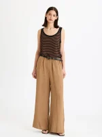 ⁦SABBA COOL TOP | חום פסים⁩ – תמונה ⁦8⁩