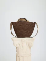 ⁦AMALFI BAG L | חום⁩ – תמונה ⁦2⁩