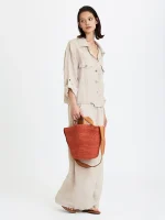 ⁦AMALFI BAG M | כתום⁩ – תמונה ⁦5⁩