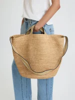 ⁦AMALFI BAG L | בז'⁩ – תמונה ⁦2⁩