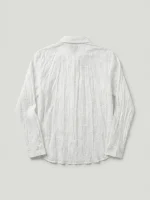 ⁦COTTON SHIRT | לבן⁩ – תמונה ⁦3⁩