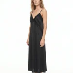 LACE DRESS | שחור