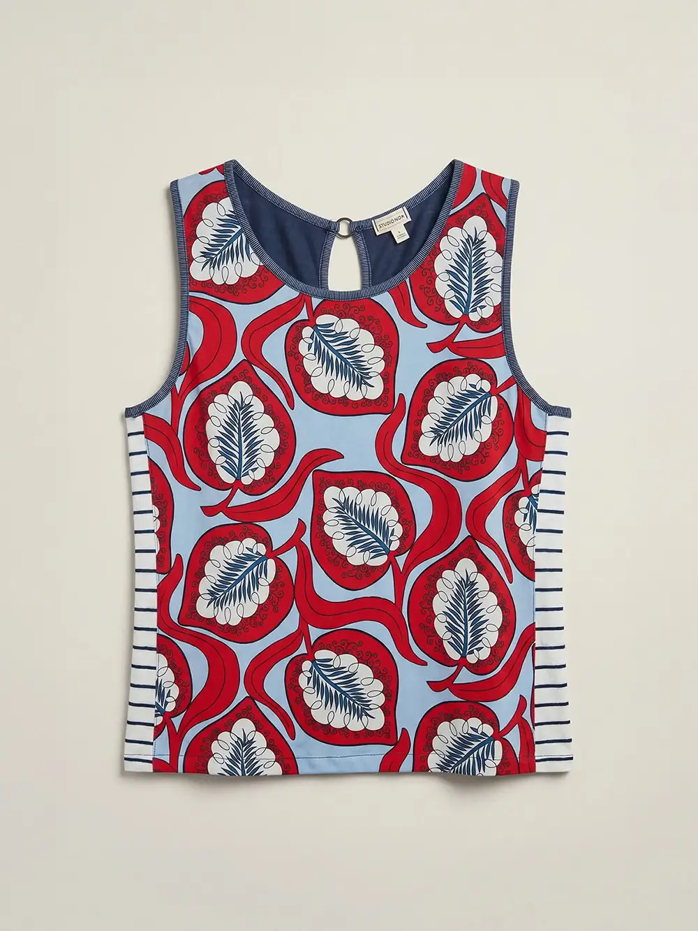 studionoa_ss26_2 copy LADY D TOP | הדפס – תמונה 1