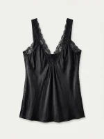 BODY LACE TOP | שחור