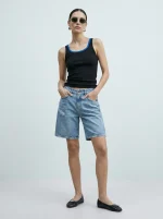 ⁦DENIM BERMUDA | ג'ינס⁩ – תמונה ⁦2⁩