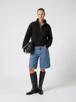 ⁦ST. ANTON SWEATSHIRT | שחור⁩ – תמונה ⁦2⁩
