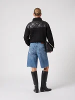 ⁦ST. ANTON SWEATSHIRT | שחור⁩ – תמונה ⁦3⁩