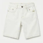DENIM BERMUDA | לבן