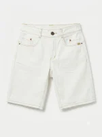 DENIM BERMUDA | לבן