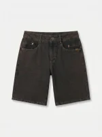 DENIM BERMUDA | חום כהה