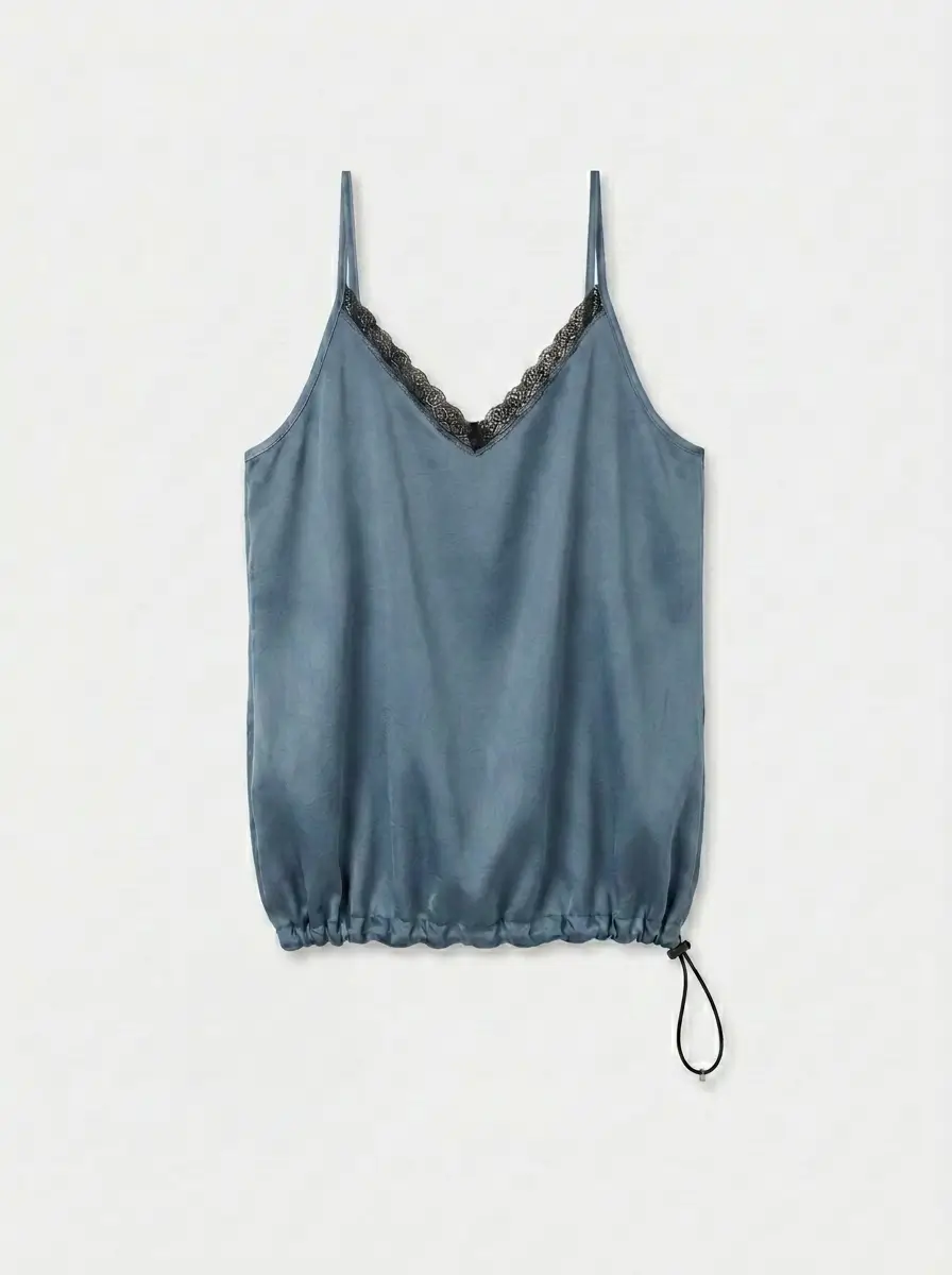 studionoa-ss26-satin top-12 SATINE TOP | כחול – תמונה 1