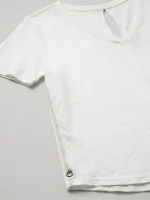 ⁦T-LIN SHIRT | שמנת⁩ – תמונה ⁦2⁩