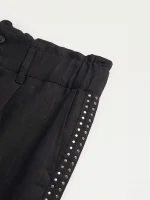 ⁦SOFT BERMUDA | שחור⁩ – תמונה ⁦5⁩