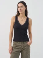 SABBA V TOP | שחור מאט
