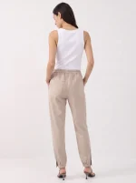⁦VIBE PANTS | בז'⁩ – תמונה ⁦3⁩