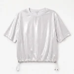T-ME SHIRT | לבן מבריק