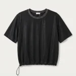 T-ME SHIRT | שחור מבריק