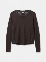 T-BEST LONG SHIRT | חום