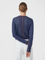 ⁦T-BEST LONG SHIRT | נייבי⁩ – תמונה ⁦7⁩