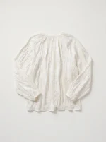 ⁦SHANTI ART BLOUSE | שמנת⁩ – תמונה ⁦4⁩