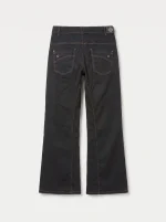 ⁦BOYFRIEND JEANS | שחור⁩ – תמונה ⁦2⁩
