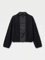⁦CROCHET JACKET | שחור⁩ – תמונה ⁦4⁩