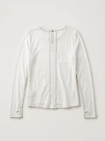 ⁦T-BEST LONG SHIRT | שמנת⁩ – תמונה ⁦5⁩