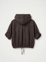 ⁦LINO HOODIE | חום⁩ – תמונה ⁦3⁩