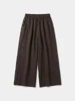 ⁦LINO COOL PANTS | חום⁩ – תמונה ⁦2⁩