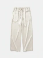 ⁦SATIN PANTS | בז'⁩ – תמונה ⁦3⁩
