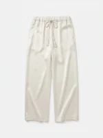 SATIN PANTS | בז'
