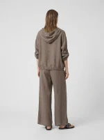 ⁦LINO COOL PANTS | אפור⁩ – תמונה ⁦5⁩