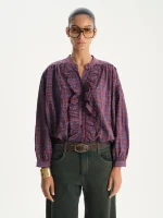 CAMILE SHIRT | בורדו